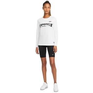Nike Cotton Essentials 8” Bike Short in Black Medium